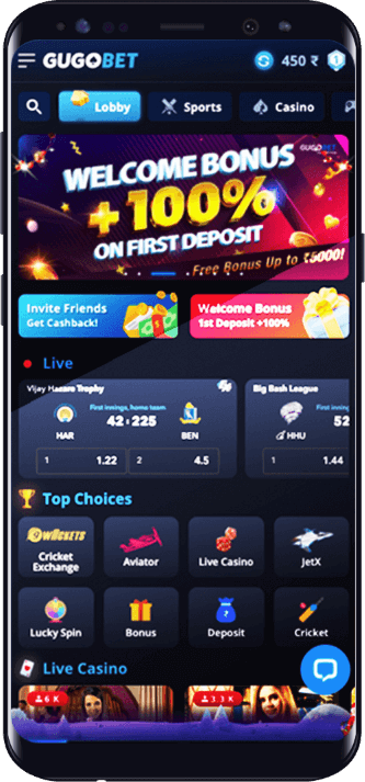 GUGOBET Mobile App