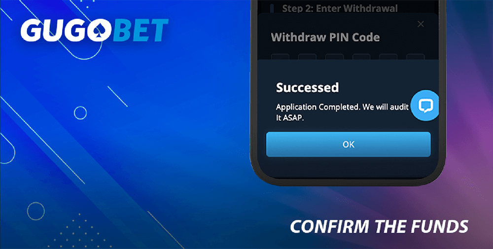 Confirm the request and wait for the funds to arrive in your account.